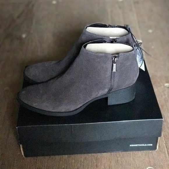Kenneth Cole Suede Ladies Booties (8.5) - Picture 1 of 4